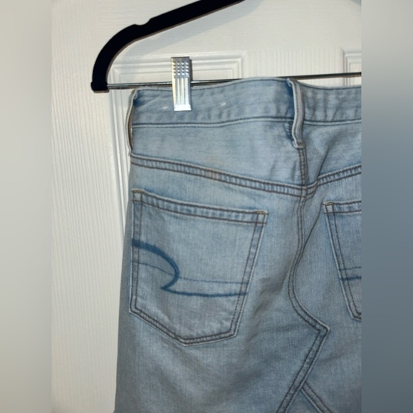 AE High Rise Denim Mini Skirt - Picture 7 of 10